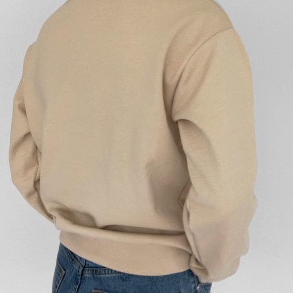 Autumn Embroidered Woman Crew Sweatshirt - Picture 6 of 9